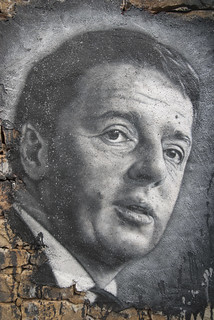 Matteo Renzi, painted portrait DDC_0038