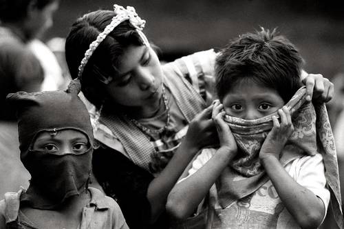Pequeños zapatistas